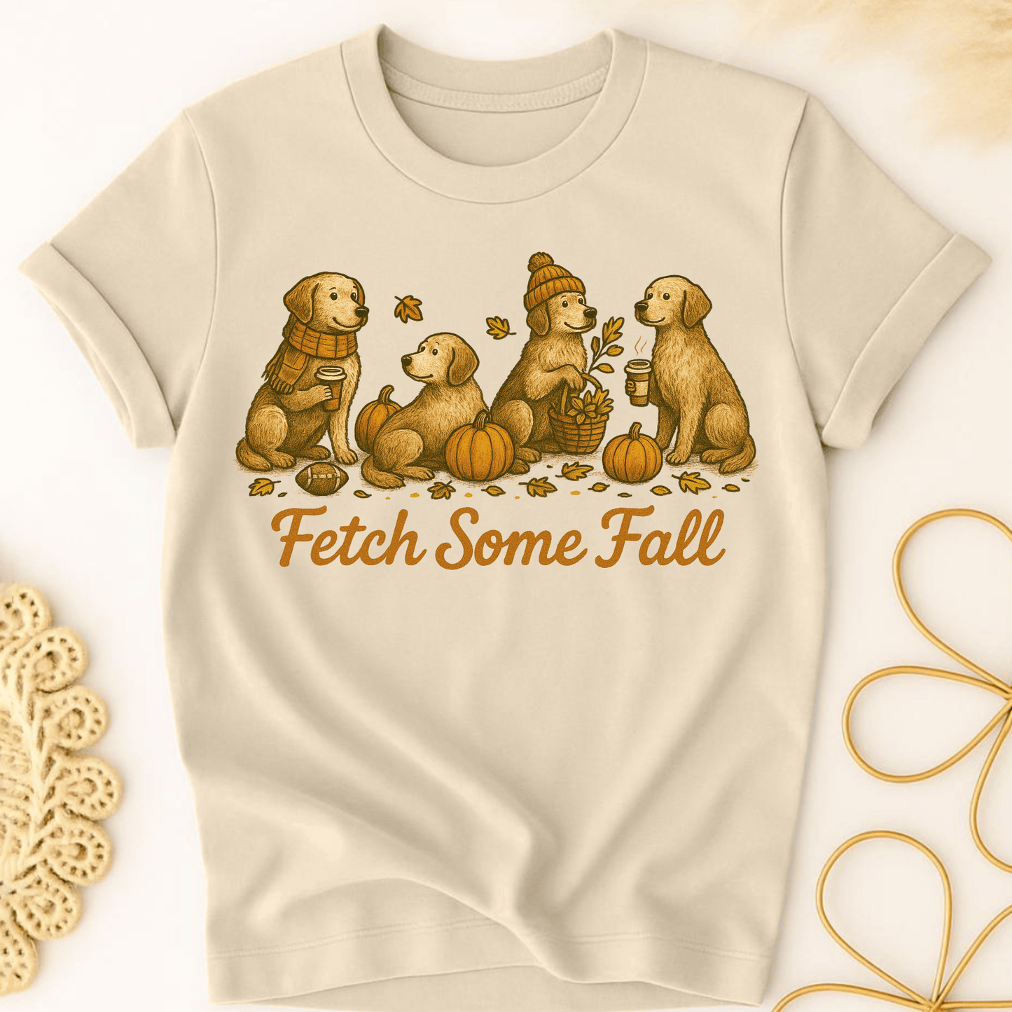 Fetching Fall T-Shirt