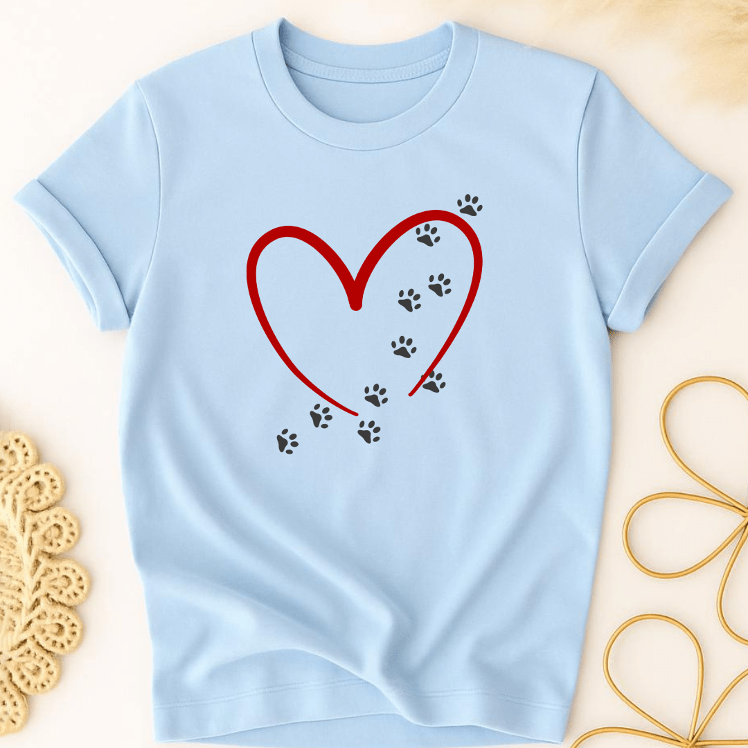 Paws on My Heart T-Shirt
