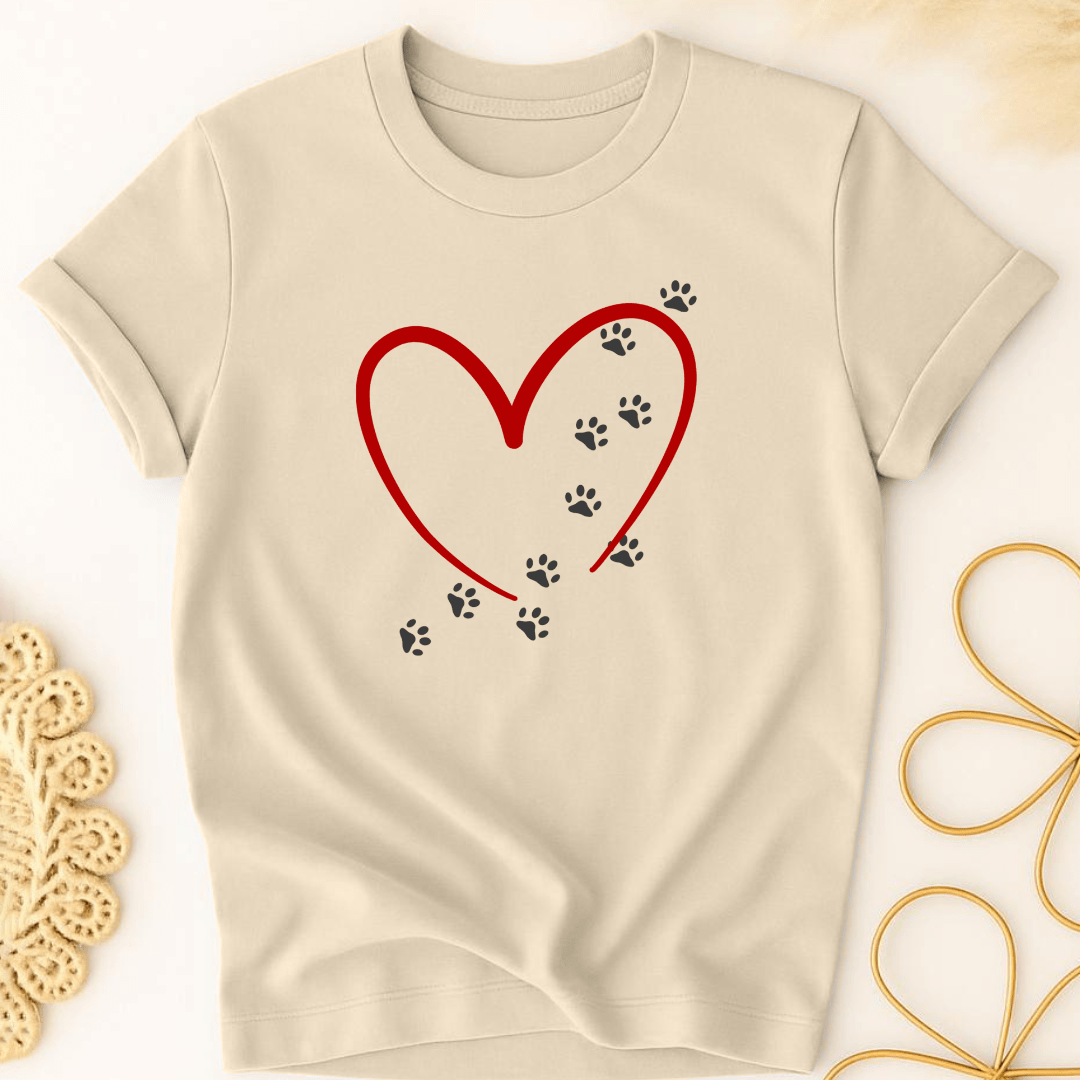 Paws on My Heart T-Shirt