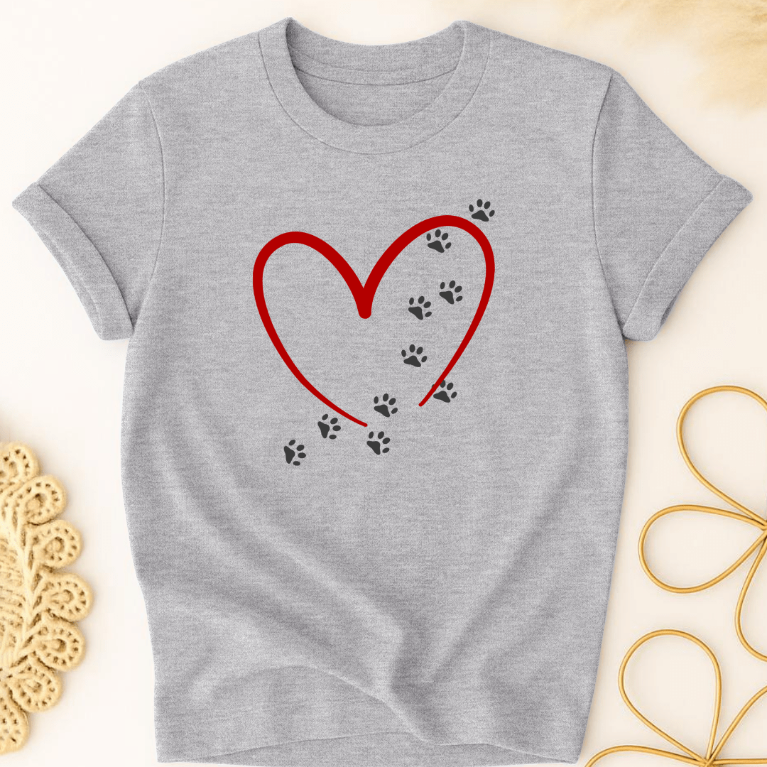 Paws on My Heart T-Shirt