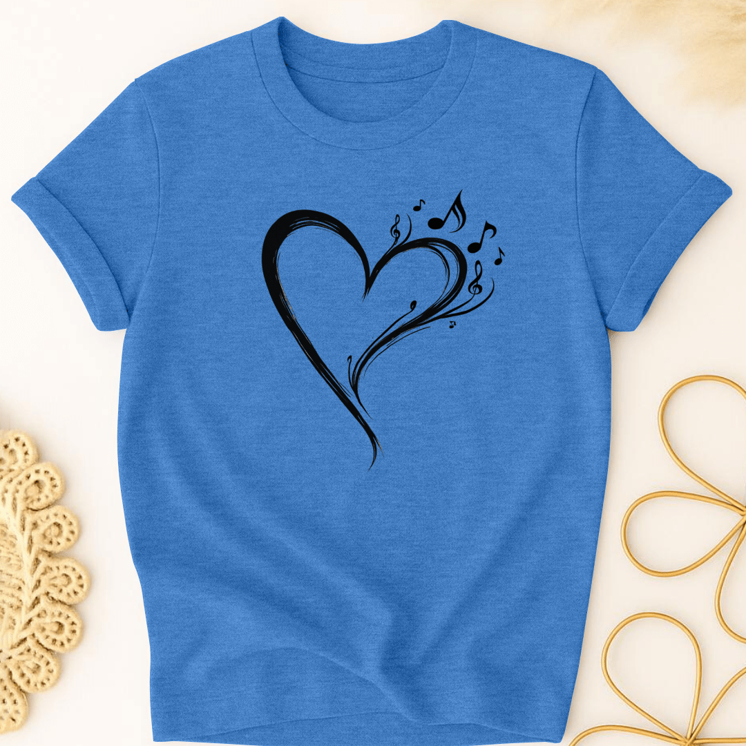 Music Heart T-Shirt