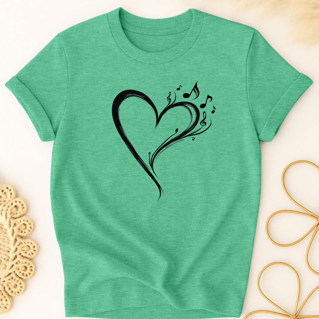 Music Heart T-Shirt