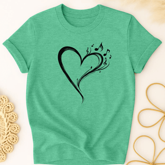 Music Heart T-Shirt