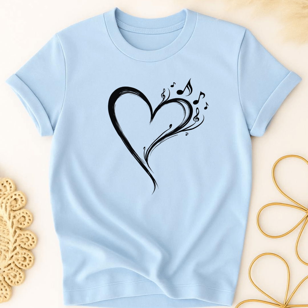 Music Heart T-Shirt