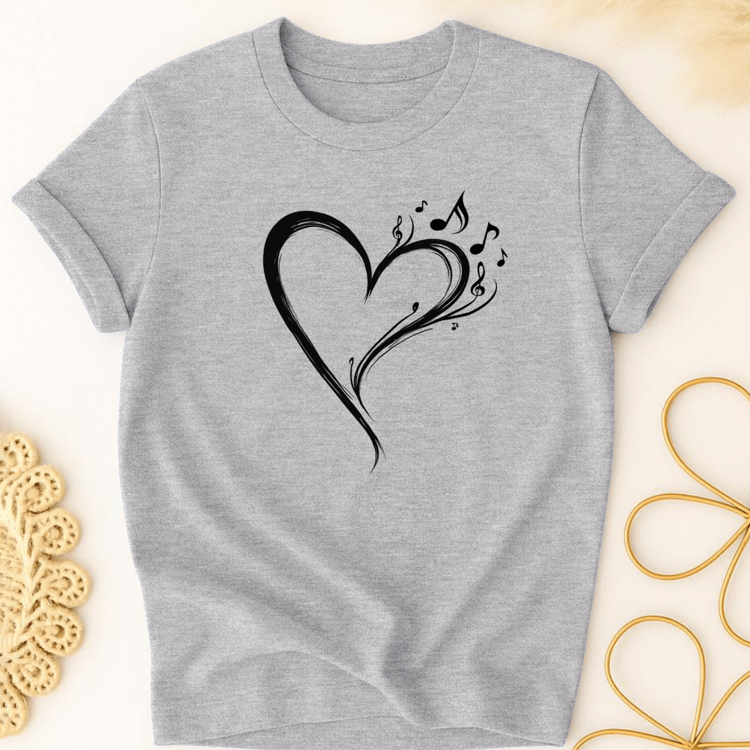Music Heart T-Shirt