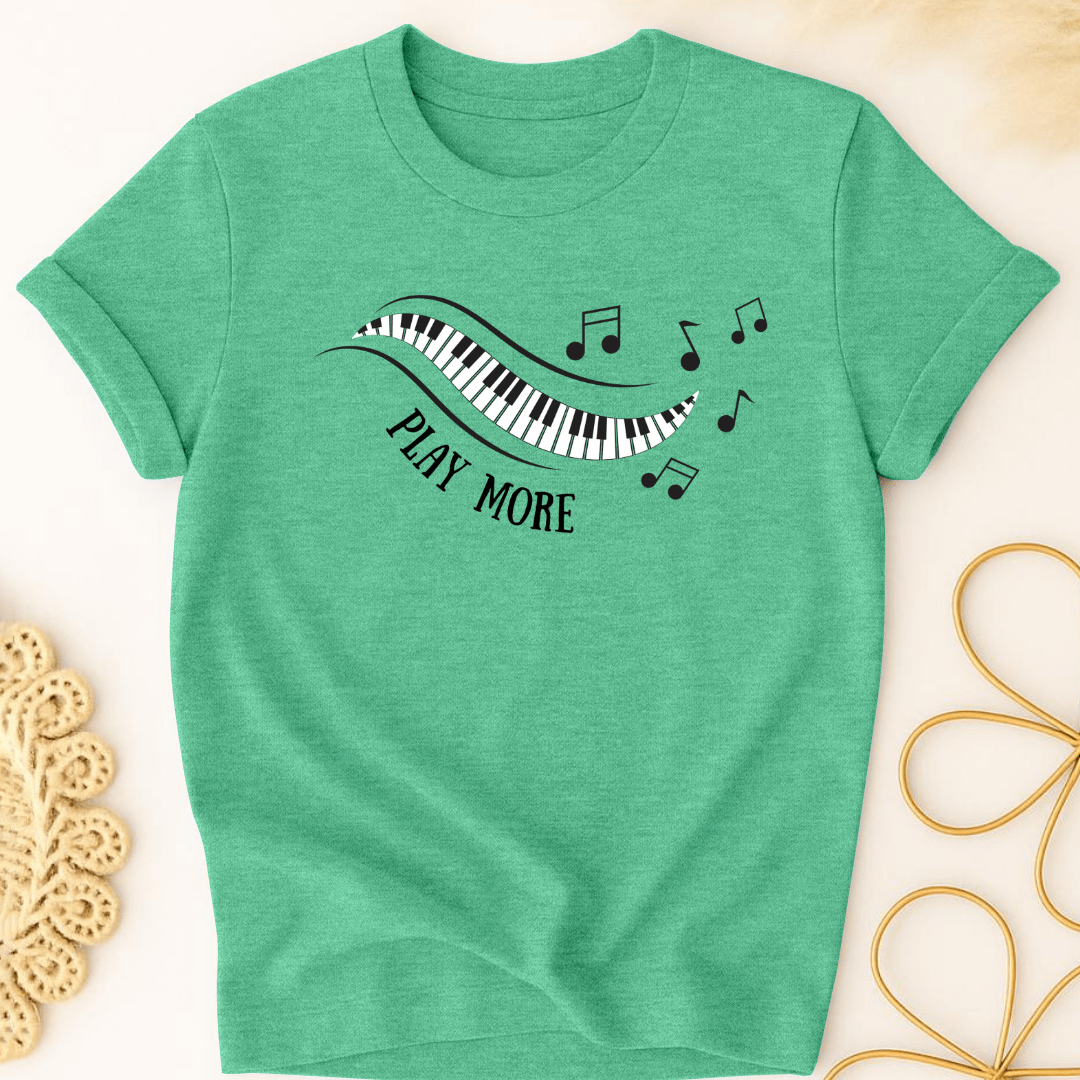 Play Music More Piano T-Shirt