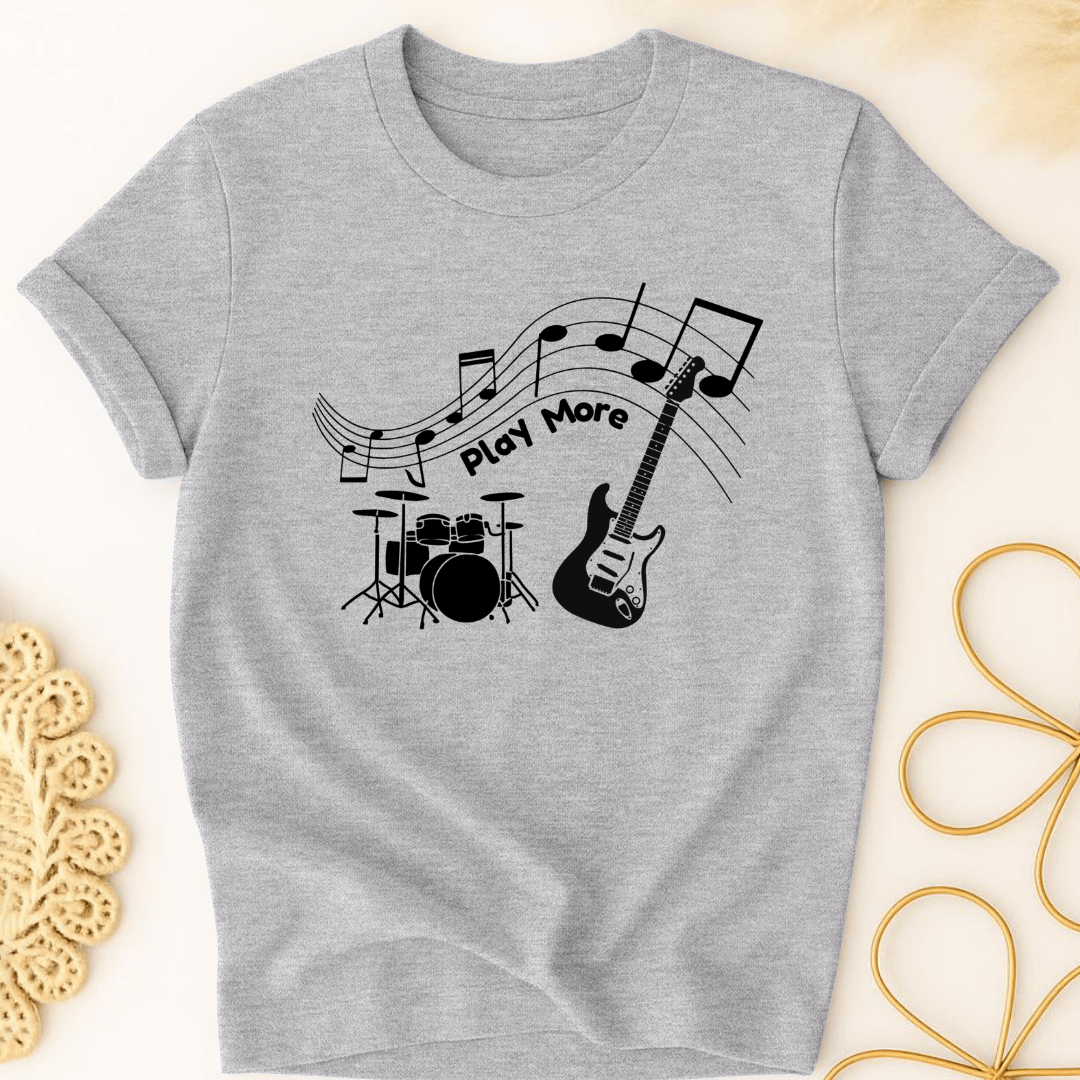 Play More Music T-Shirt